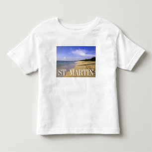 Baie Longue Long Bay Strand, St. Martin Kleinkind T-shirt