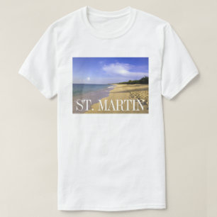 Baie Longue Long Bay Strand, St. Martin T-Shirt