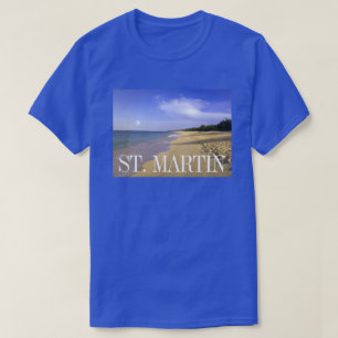 Baie Longue Long Bay Strand, St. Martin T-Shirt