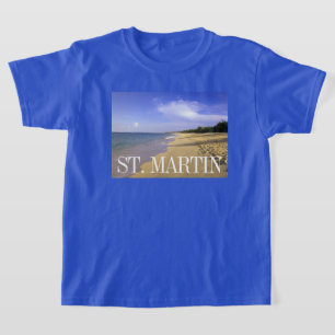 Baie Longue Long Bay Strand, St. Martin T-Shirt