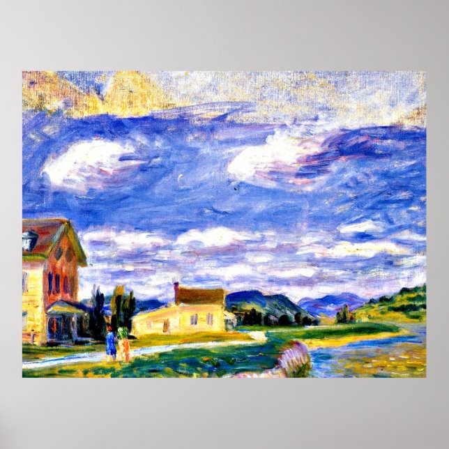 Baie St. Paul, Quebec von William James Glacken Poster (Vorne)