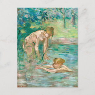 Baigneuses   Berthe Morisot Postkarte