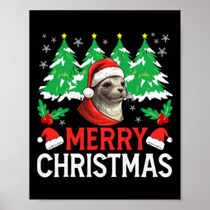 Baikal Siegel Weihnachts Pajama Kostüm für Xmas Ho Poster