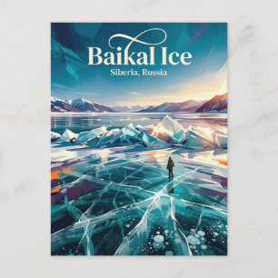Baikalsee Russland Postkarte