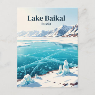 Baikalsee Russland Postkarte