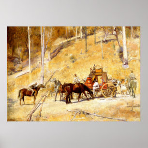 Bail Up Tom Roberts Australian Art 1895 Poster