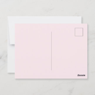 Bailarina con tutú rosa postkarte