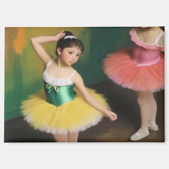 Bailarinas con colores vivos magnet (Vorderseite)
