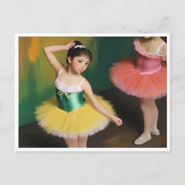 Bailarinas con colores vivos postkarte (Vorderseite)