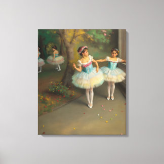 Bailarinas en el estilo romántico leinwanddruck