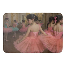 Bailarinas en una gran sala de estilo rocóco badematte