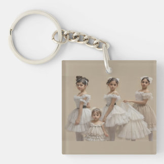 Bailarinas románticas schlüsselanhänger
