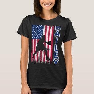 Bailey Basketball Inspiriere Phantastischen Lüfter T-Shirt