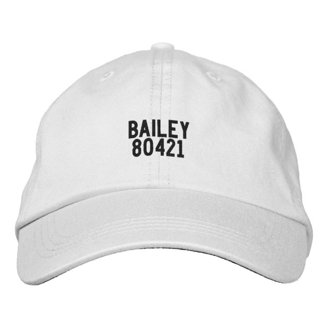 Bailey Colorado Hat Bestickte Baseballkappe (Vorderseite)