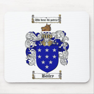 BAILEY-FAMILIENWAPPEN - BAILEY-WAPPEN MOUSEPAD