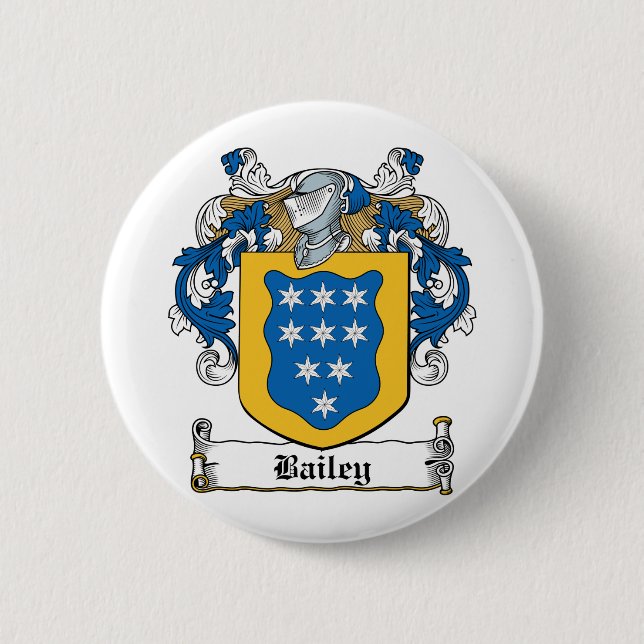 Bailey-Familienwappen Button (Vorderseite)