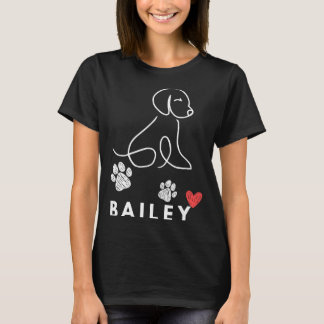 Bailey Hund Nasogovernment Agencyl Plgovernment T-Shirt