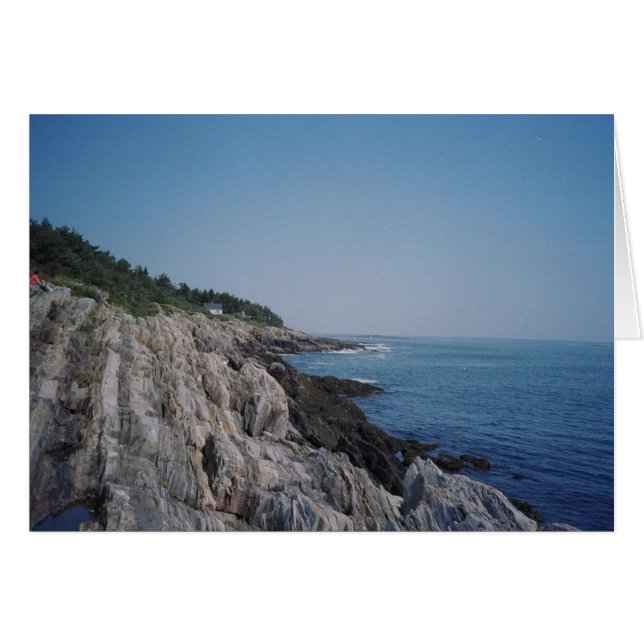 Bailey Island Felsenküste (Vorderseite (Horizontal))