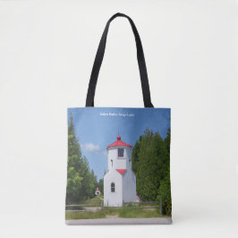 Baileys Harbor Range Lights all over bag