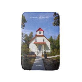 Baileys Harbor Rear Range Light Badematte