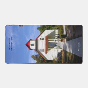 Baileys Harbor Rear Range Light Schreibtischunterl Schreibtischunterlage