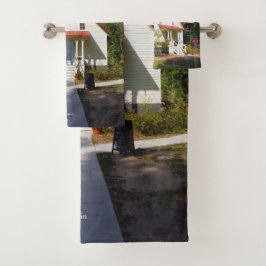 Baileys Harbor Rear Range Light towel set