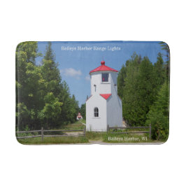 Baileys Harbour Range Lights Badematte