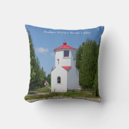 Baileys Harbour Range Lights Square Kissen