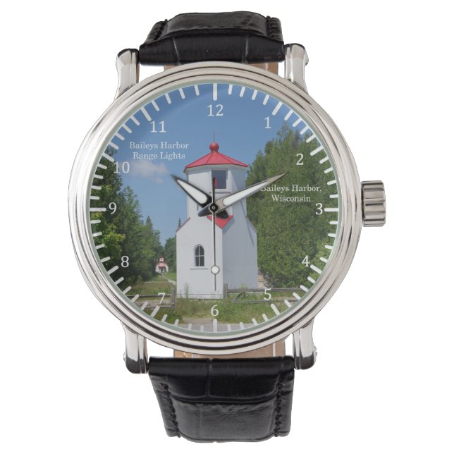 Baileys Harbour Range Lights watch Armbanduhr (Vorderseite)