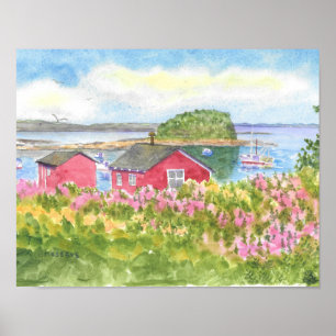 Baileys Island Maine Poster