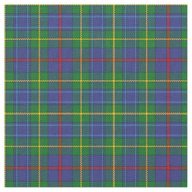 Baileytartan-Druck Stoff (Nahaufnahme)