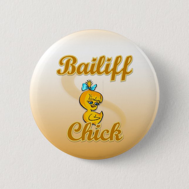 Bailiff Chick Button (Vorderseite)