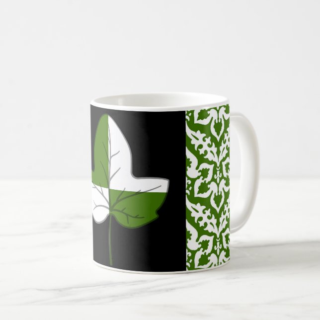 Bailiwick of Ivyeinrust Populace Abzeichen Kaffee  Kaffeetasse (VorderseiteRechts)