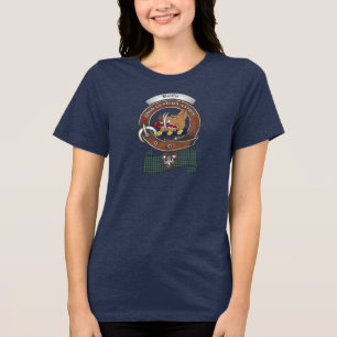 Baillie Clan Abzeichen Women's Tri-Blend Shirt