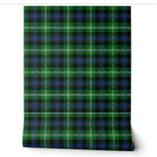 Baillie von Polkemette Green Tartan Kariert schott Tapete