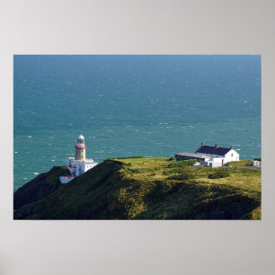 Baily Lighthouse Irland Poster