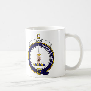 Bain - Clan-Wappen Tasse