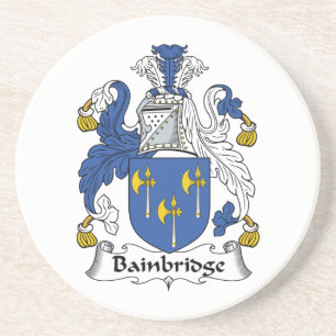 Bainbridge Familienwappen Getränkeuntersetzer