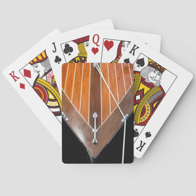 Bainbridge Island Holzboote Festival Spielkarten (Rückseite)