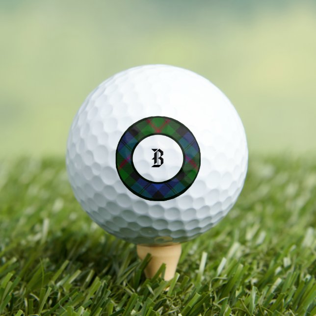 Baird Clan Kariert Golf Balls Golfball (Insitu T-Shirt)