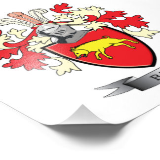 Baird-Familienwappen-Wappen Fotodruck