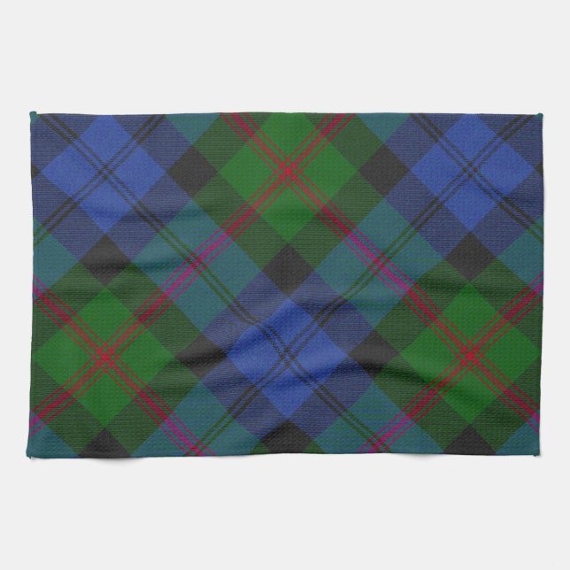 Baird Scottish Clan Tartan Pläd Pattern Geschirrtuch (Horizontal)