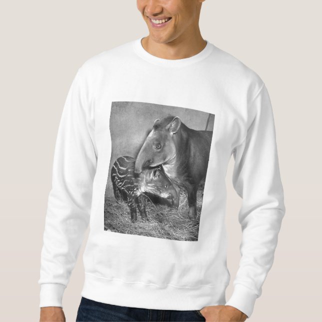 Bairds Tapirs-Sweatshirt Sweatshirt (Vorderseite)