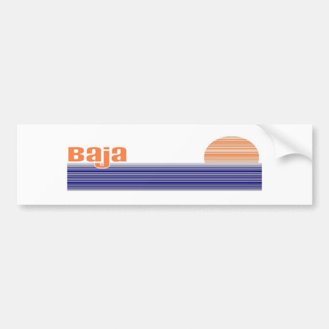 Baja Autoaufkleber (Vorne)