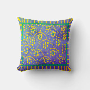 Baja Blooms Vintage-Wurfkissen Kissen