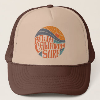 Baja Californian Surf Vintage Trucker-Mütze Truckerkappe