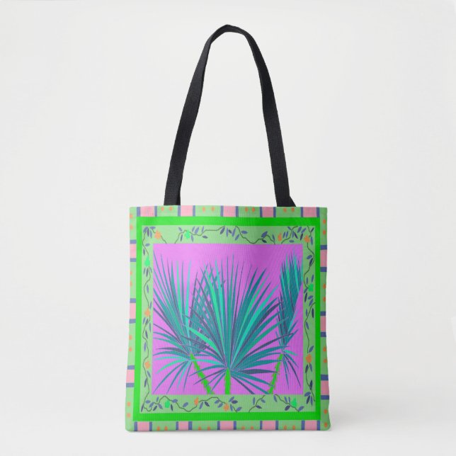 Baja Palms Tote Bag (Vorderseite)
