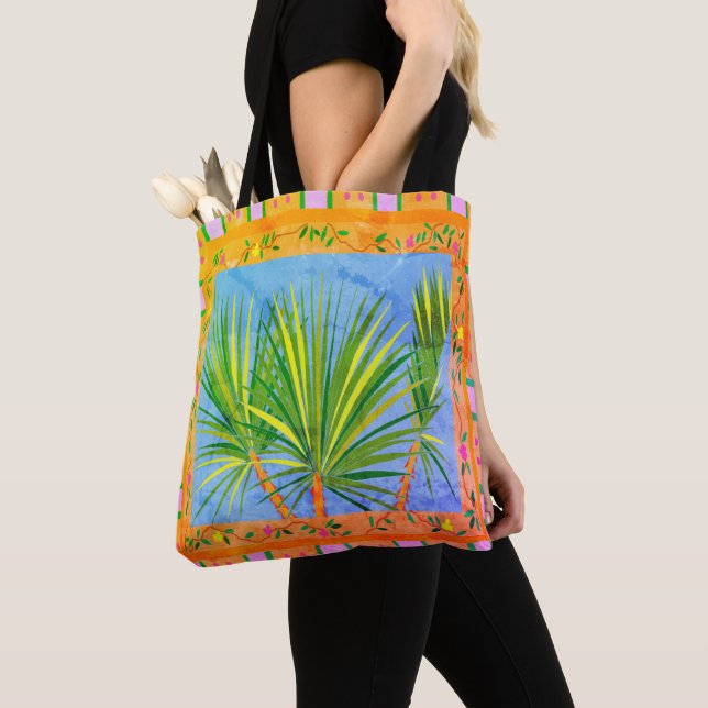 Baja Palms Vintag Tote Bag (Von Nahem)
