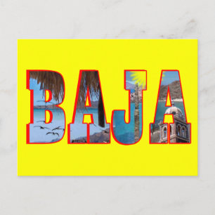 Baja Postcard Postkarte