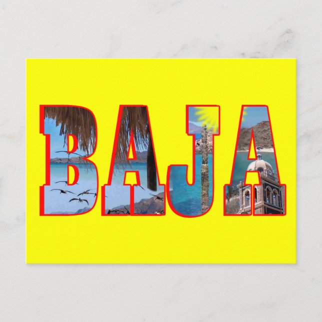 Baja Postcard Postkarte (Vorderseite)